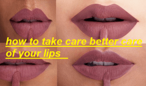 how to take care of pimples by your lips